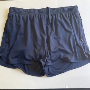 MIER Running Shorts Mens XL Navy Blue Lined Athletic Gym Pockets Activewear